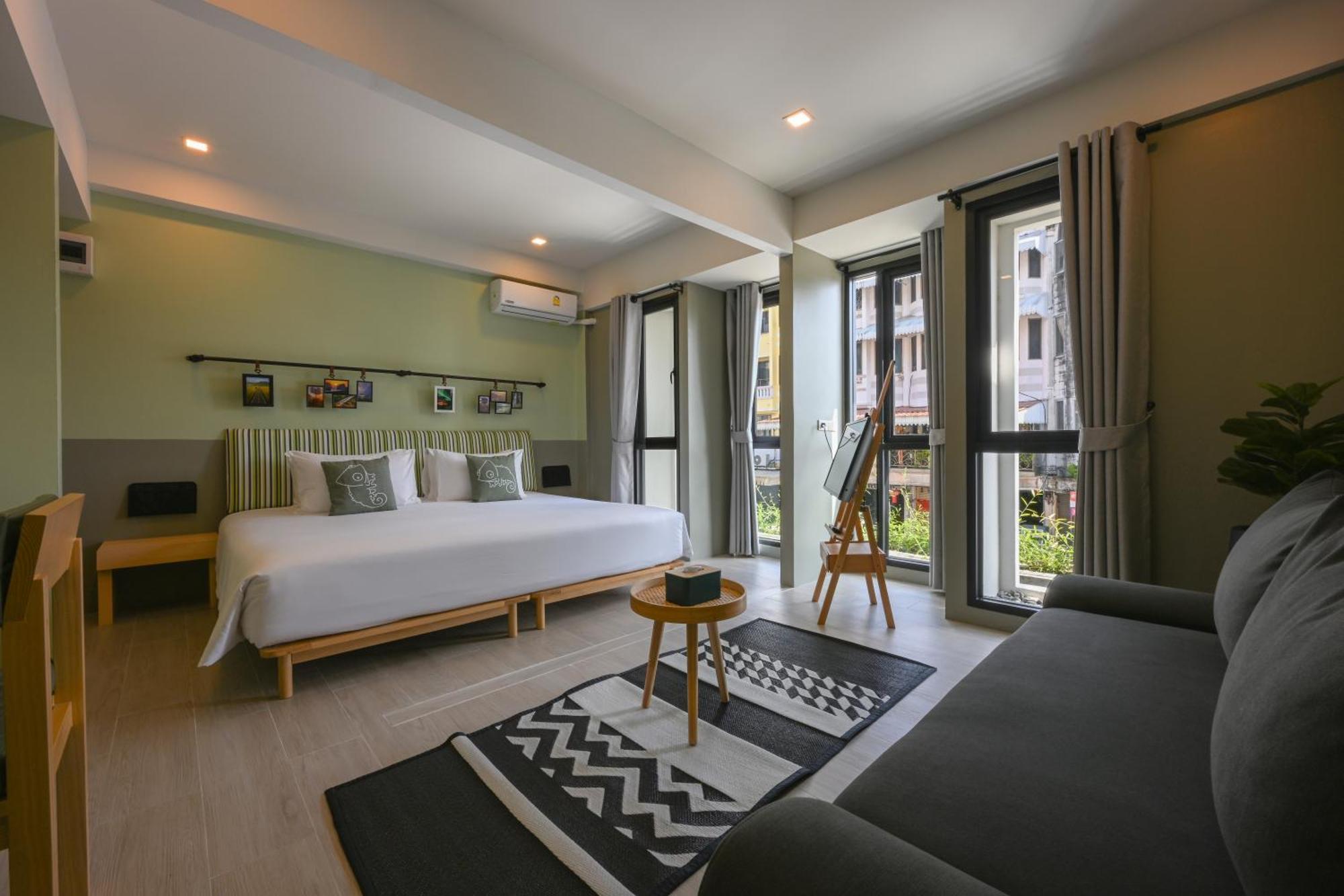 Chamemon Bed Phuket Town Exterior foto